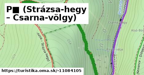 P■ (Strázsa-hegy – Csarna-völgy)