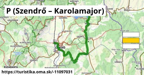 P (Szendrő – Karolamajor)