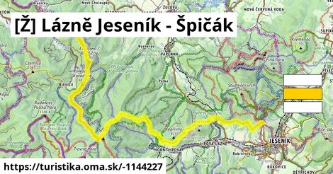 [Ž] Lázně Jeseník - Špičák