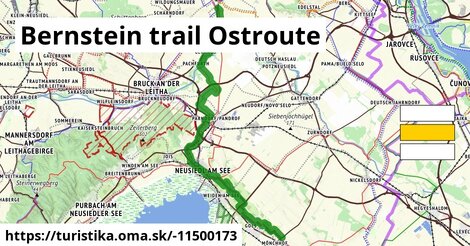 Bernstein trail Ostroute