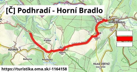 [Č] Podhradí - Horní Bradlo