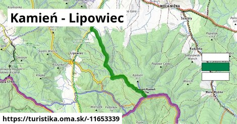 Kamień - Lipowiec