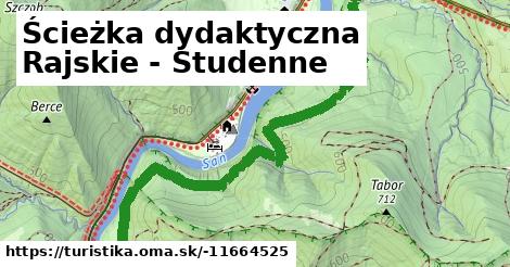 Ścieżka dydaktyczna Rajskie - Studenne