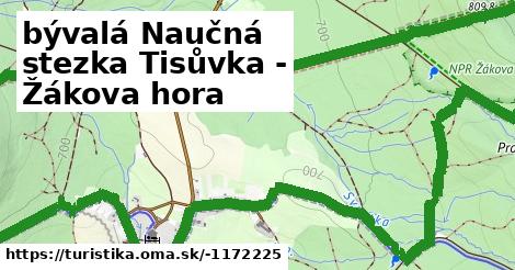 bývalá Naučná stezka Tisůvka - Žákova hora