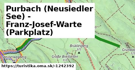 Purbach (Neusiedler See) - Franz-Josef-Warte (Parkplatz)