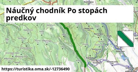 Náučný chodník Po stopách predkov