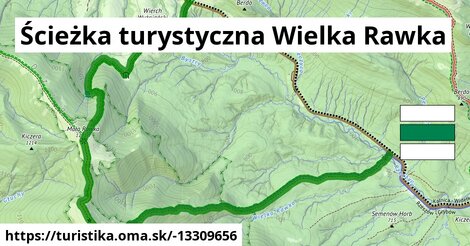 Ścieżka turystyczna Wielka Rawka