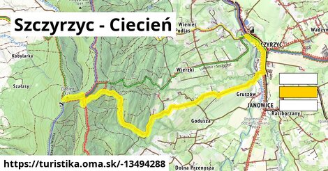 Szczyrzyc - Ciecień