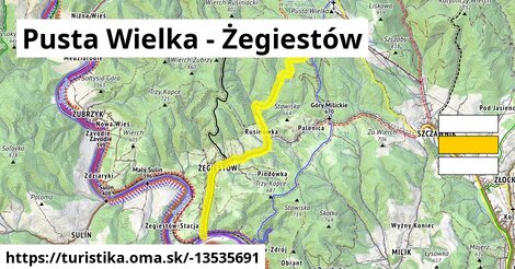 Pusta Wielka - Żegiestów