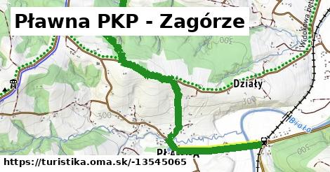 Pławna PKP - Zagórze