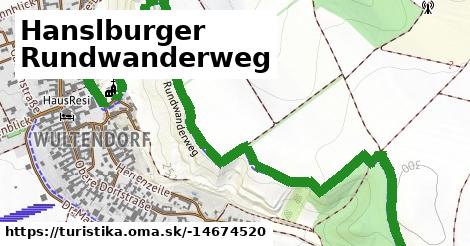 Hanslburger Rundwanderweg