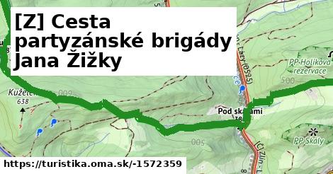 [Z] Cesta partyzánské brigády Jana Žižky