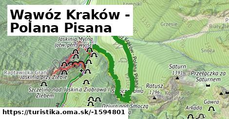 Wąwóz Kraków - Polana Pisana