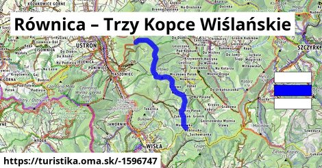 Równica – Trzy Kopce Wiślańskie