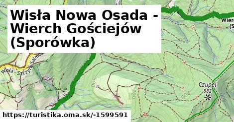 Wisła Nowa Osada - Wierch Gościejów (Sporówka)