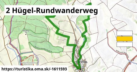 2 Hügel-Rundwanderweg