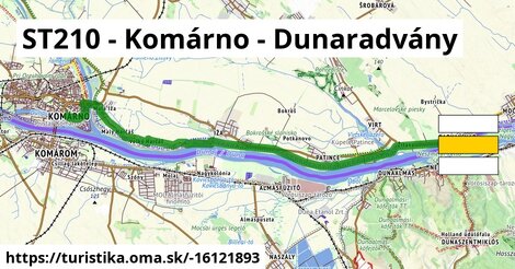 ST210 - Komárno - Dunaradvány