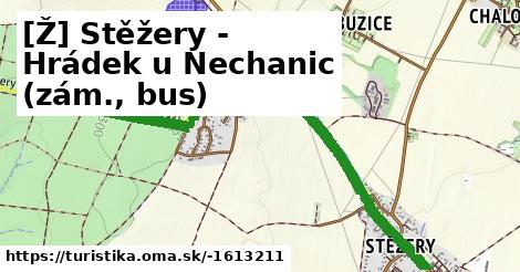 [Ž] Stěžery - Hrádek u Nechanic (zám., bus)