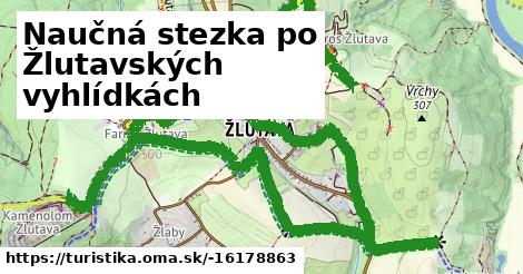 Naučná stezka po Žlutavských vyhlídkách