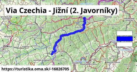 Via Czechia - Jižní (2. Javorníky)