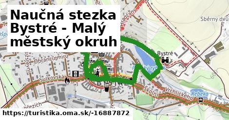 Naučná stezka Bystré - Malý městský okruh