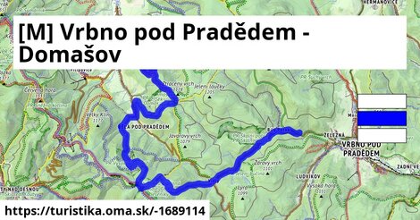 [M] Vrbno pod Pradědem - Domašov