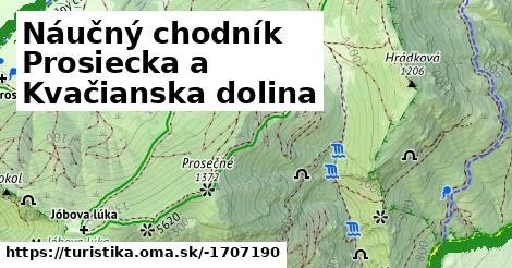 Náučný chodník Prosiecka a Kvačianska dolina