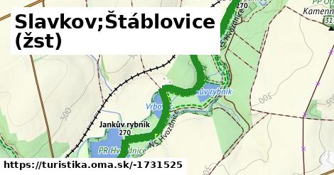 Slavkov;Štáblovice (žst)