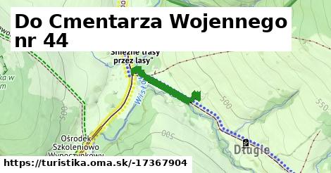 Do Cmentarza Wojennego nr 44