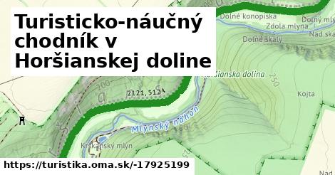 Turisticko-náučný chodník v Horšianskej doline