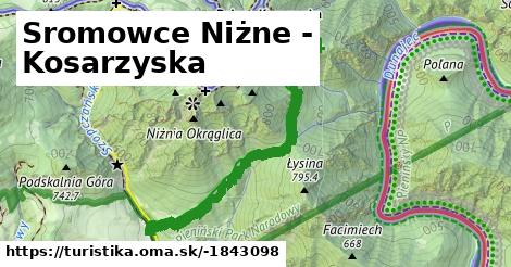 Sromowce Niżne - Kosarzyska