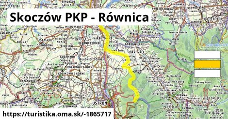 Skoczów PKP - Równica