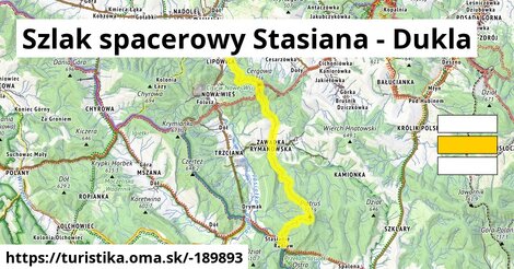 Szlak spacerowy Stasiana - Dukla