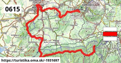 Štramberk;Nový Jičín;Hodslavice;Trojačka;Velký Javorník