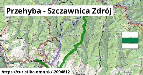 Przehyba - Szczawnica Zdrój