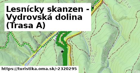 Lesnícky skanzen - Vydrovská dolina (Trasa A)