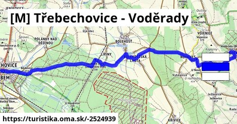 [M] Třebechovice - Voděrady