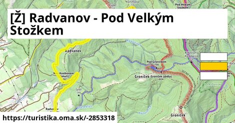 [Ž] Radvanov - Pod Velkým Stožkem