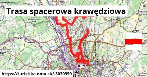 Trasa spacerowa krawędziowa