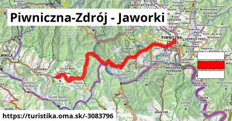 Piwniczna-Zdrój - Jaworki