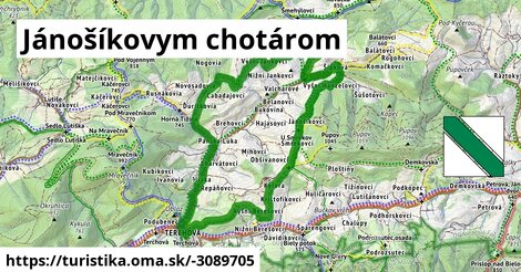 Jánošíkovym chotárom