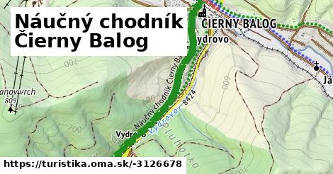 Náučný chodník Čierny Balog