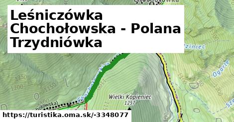 Leśniczówka Chochołowska - Polana Trzydniówka