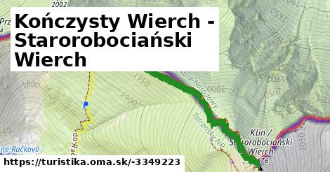 Kończysty Wierch - Starorobociański Wierch