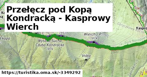 Przełęcz pod Kopą Kondracką - Kasprowy Wierch