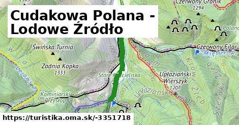 Cudakowa Polana - Lodowe Źródło