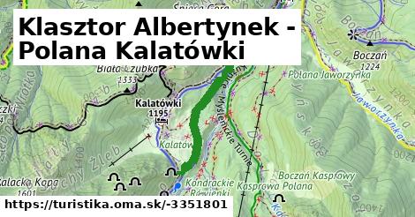 Klasztor Albertynek - Polana Kalatówki