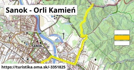 Sanok - Orli Kamień