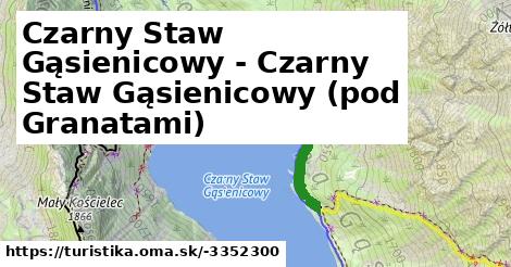 Czarny Staw Gąsienicowy - Czarny Staw Gąsienicowy (pod Granatami)