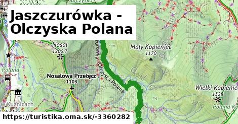 Jaszczurówka - Olczyska Polana